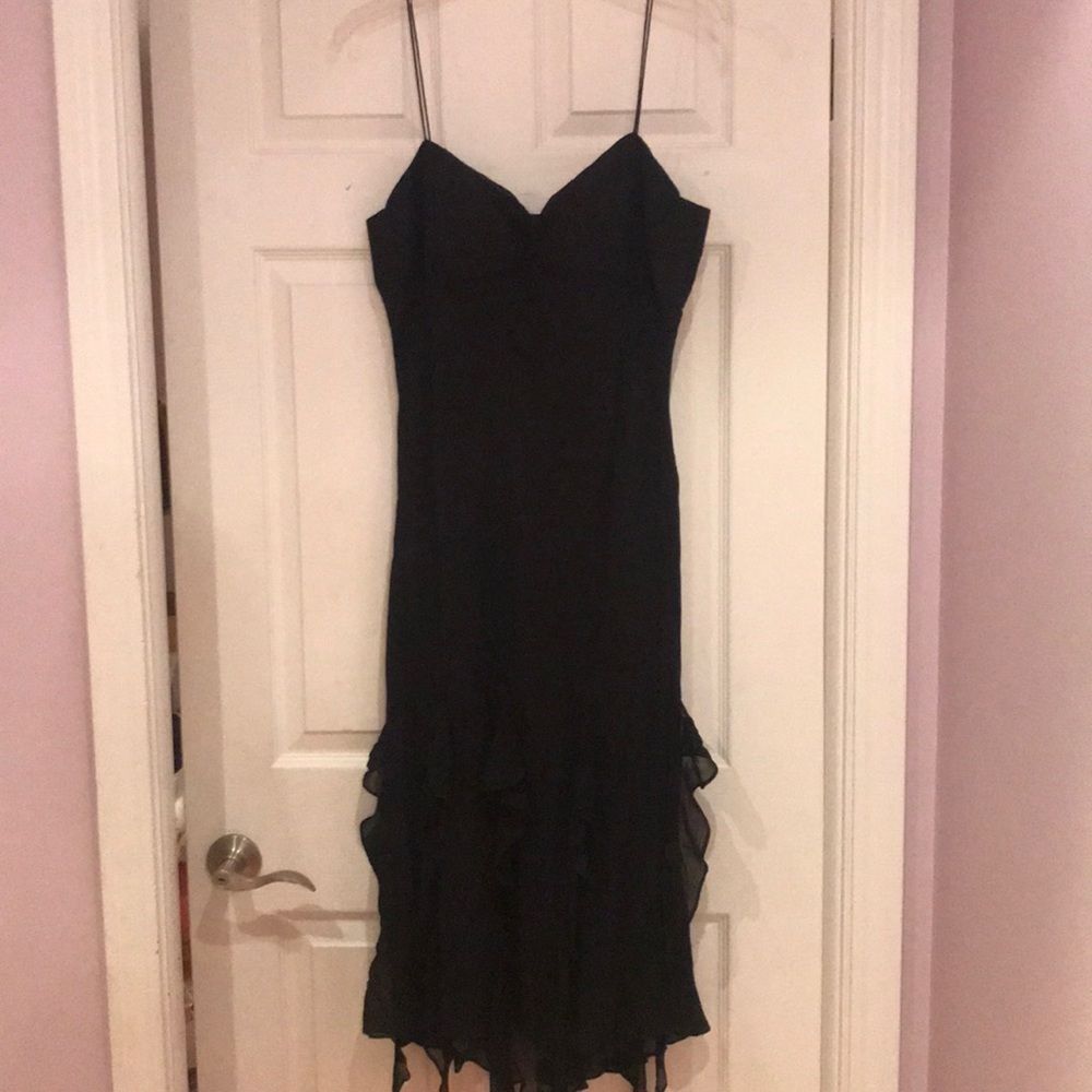 NineWest Spaghetti strap Black Dress